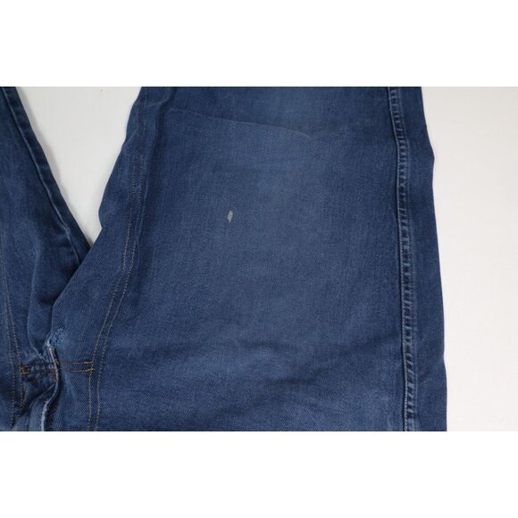 Vtg 90s Marithe Francois Girbaud Mens 40x32 Thrashed Baggy Fit Denim Jeans USA - Picture 8 of 16